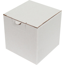 10,5x10,5x10,5cm مربع أبيض - 3
