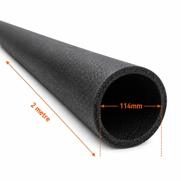 114x10 mm Flexi Pipe Insulation – Size 100 – 2 Meters - 3