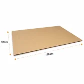 100x150cm Corrugated Cardboard – Single Wall, 5 Pieces - 1