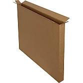 صندوق كرتون مموج مفرد 101×6×51 سم – صندوق لوحات - 2