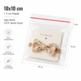 10x10+5cm OPP Bantlı Torba - 100 Adet - 3