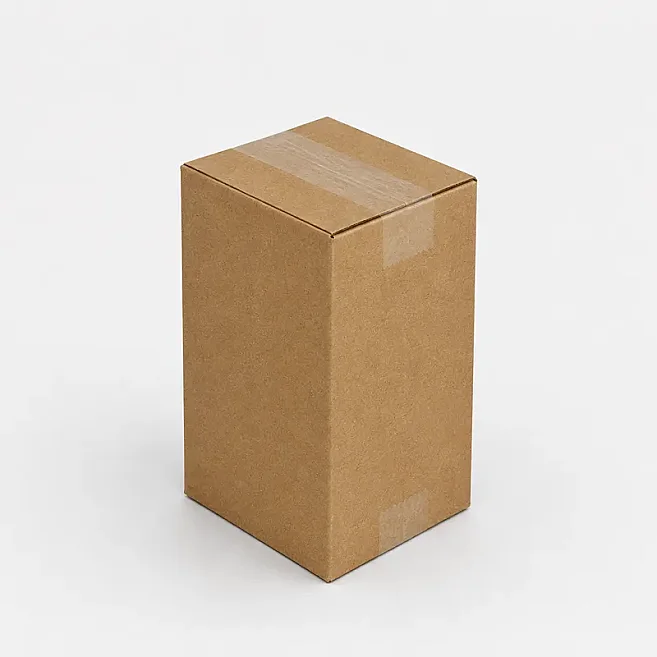 10x10x15cm Single Corrugated Box - Kraft - Kolicim (1)
