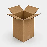 10x10x15cm Koli - 0,5 Desi Koli - Tek Oluklu Koli - Kraft - 1