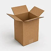 10x10x15cm Koli - 0,5 Desi Koli - Tek Oluklu Koli - Kraft - 3