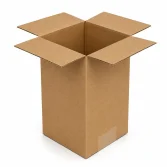 10x10x16cm Single Corrugated Box - Kraft - 3