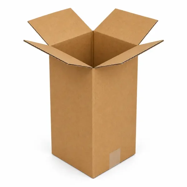 10x10x20cm Single Corrugated Box - Kraft - 1