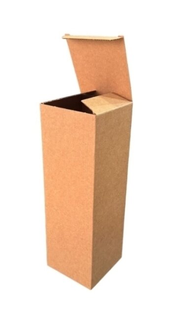 صندوق 10*10*30 سم - صندوق واحد - صندوق مموج واحد - كرافت - Kolicim (1)