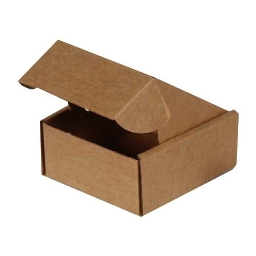 10x10x4.5cm Locked Box - Kraft