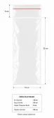 10x25+5cm OPP Bantlı Torba - 100 Adet - 2