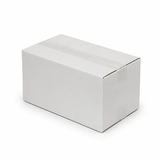 10x6x5cm Koli - 0,1 Desi Koli - Tek Oluklu Koli - Beyaz - 2