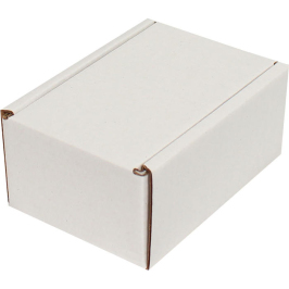 10x7x4.5cm Locked Box - White - Thumbnail