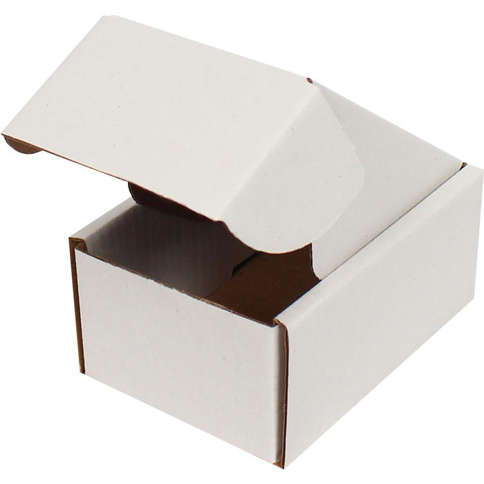 10x7x4.5cm Locked Box - White