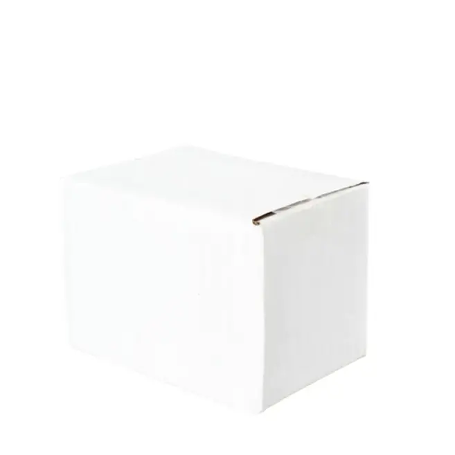 10x7x7cm Koli - 0,2 Desi Koli - Tek Oluklu Koli - Beyaz - 2