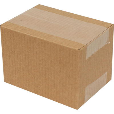 10x7x7cm Single Corrugated Box - Kraft - Thumbnail