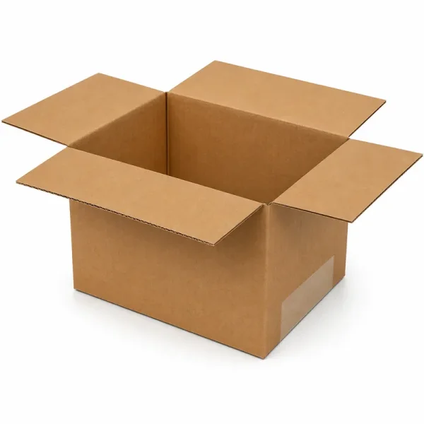 10x7x7cm Single Corrugated Box - Kraft - 3