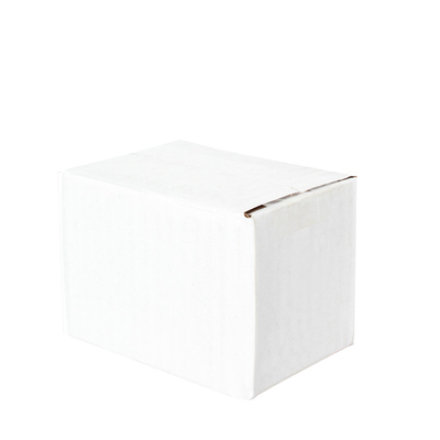 10x7x7cm Box - 0.2 Desi Box - Double Corrugated Box- White - Thumbnail