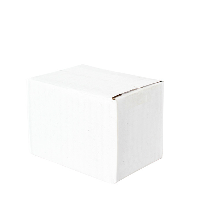 10x7x7cm Box - 0.2 Desi Box - Double Corrugated Box- White
