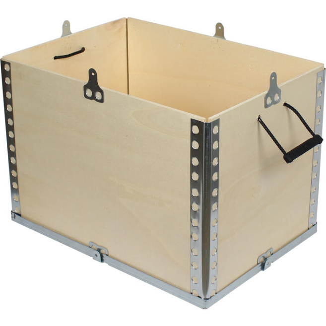 111x90x80cm Wooden Cargo Crate