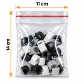 11×14 cm Zip Lock Bag – 1000 Pcs - 2