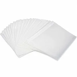 11x14 cm Adhesive Invoice Pocket - 250 Pieces - 1