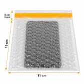 11×15+5 cm Bubble Mailer – Adhesive - 2