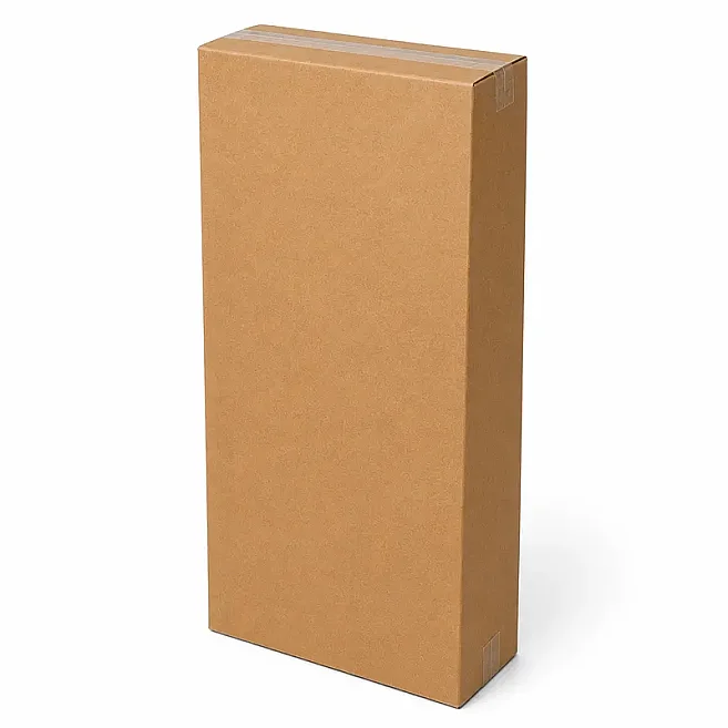 11x5x28cm Single Corrugated Box - Kraft - 2
