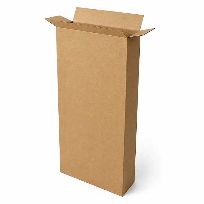 11x5x28cm Single Corrugated Box - Kraft - 1