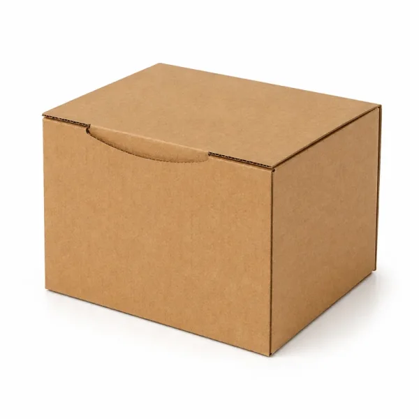 12.5x10.5x8cm Box - 0.4 Desi Box - Single Corrugated Box - Kraft - Kolicim (1)