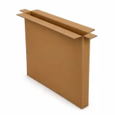 120x16x84cm LCD TV Box - Kraft - 1