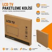 120x16x84cm LCD TV Box - Kraft - 3