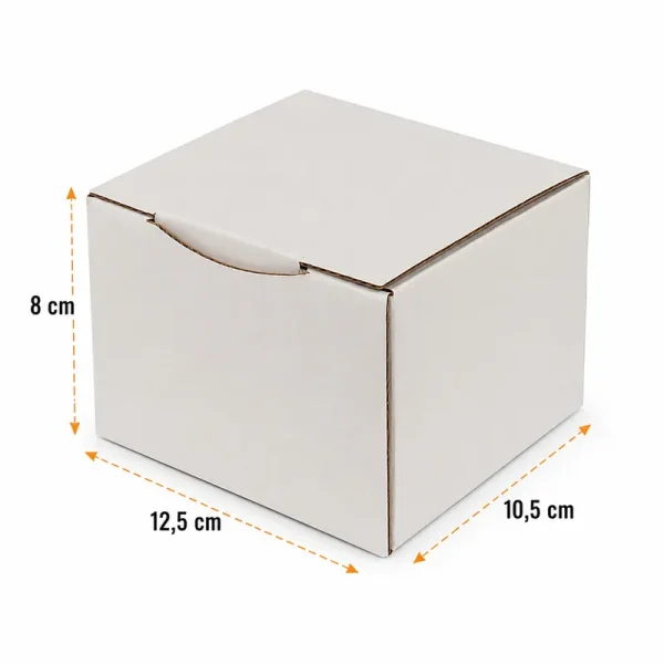 صندوق 12.5*10.5*8 سم - أبيض - Kolicim (1)