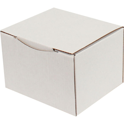 12.5x10.5x8cm Locked Box - White - Thumbnail