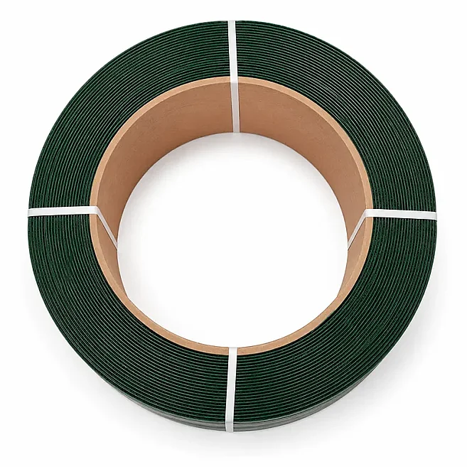 12mm Polyester Ribbon Hoop - Green - 3