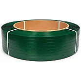 12mm Polyester Ribbon Hoop - Green - 1