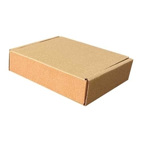 12x10x3cm Kilitli Kutu - 0,1 Desi Kutu - Tek Oluklu Kutu - Kraft