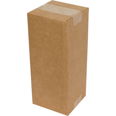 12x12x29cm Single Corrugated Box - Kraft - Thumbnail