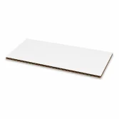 فاصل كرتوني 12×24 سم - أبيض - 3