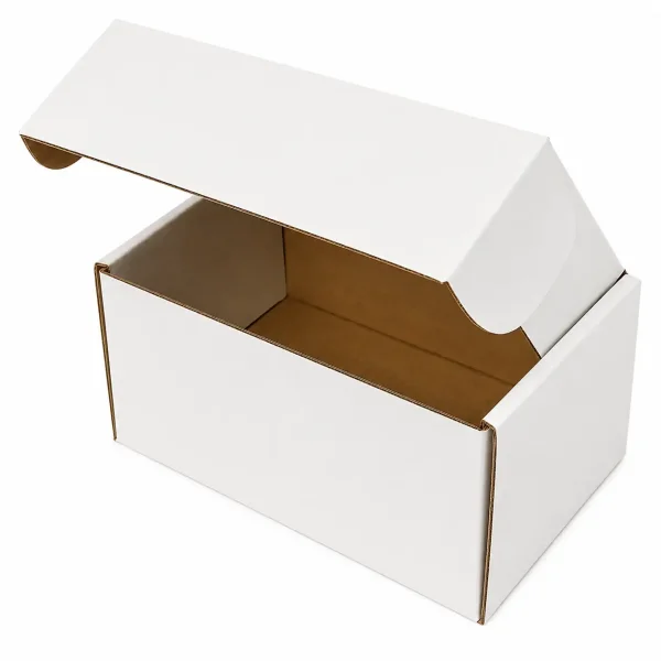 12x8x6،5 سم مربع أبيض - 3