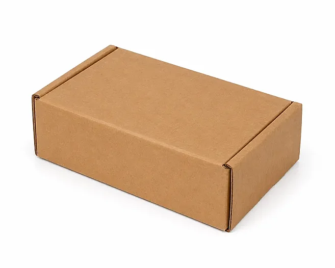 12x8x6,5cm Kilitli Kutu - 0,2 Desi Kutu - Tek oluklu Kutu - Kraft - 2