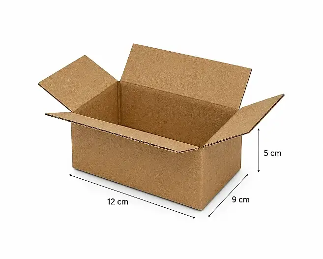 12x9x5cm Koli - 0,2 Desi Koli - Tek Oluklu Koli - 3