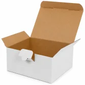 13,5x13,5x6,5cm Locked Box - White - 1
