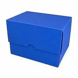 13x10x6cm Renkli Karton Kutu - Lacivert - 2