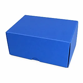 13x10x6cm Renkli Karton Kutu - Lacivert - 1