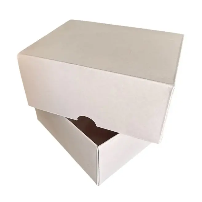 13x10x6cm Renkli Karton Kutu - Açık Lila - 1