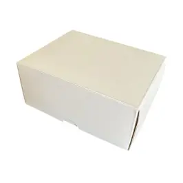 13x10x6cm Renkli Karton Kutu - Beyaz - 2