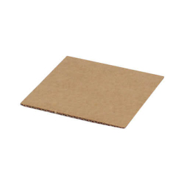 13x13cm Intermediate Cardboard Separator - Kraft - Thumbnail