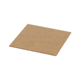 13x13cm Intermediate Cardboard Separator - Kraft - Thumbnail