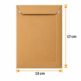13x17cm Kraft Zarf - 25 Adet - 2