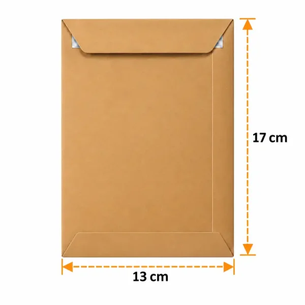 13x17cm Kraft Zarf - 25 Adet - Kolicim (1)