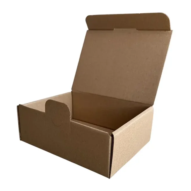 14x10.5x5cm Lockable Box - 0.2 Desi Box - Kraft - 1